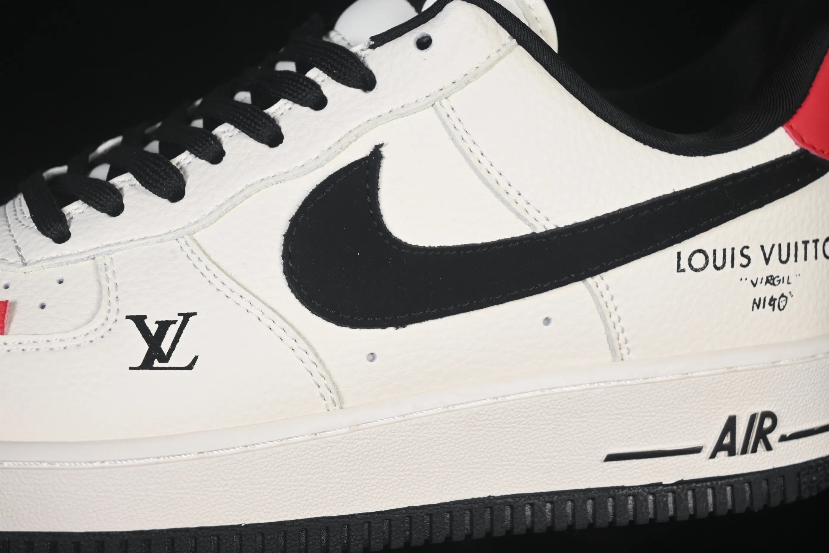 All categories Nk Air Force 1 Air Force series Nk Air Force 1 Low Air Force low-top Nike Air Force 1'07 Low off-white navy Air Force 1 low-top casual sneakers DN1688-815
